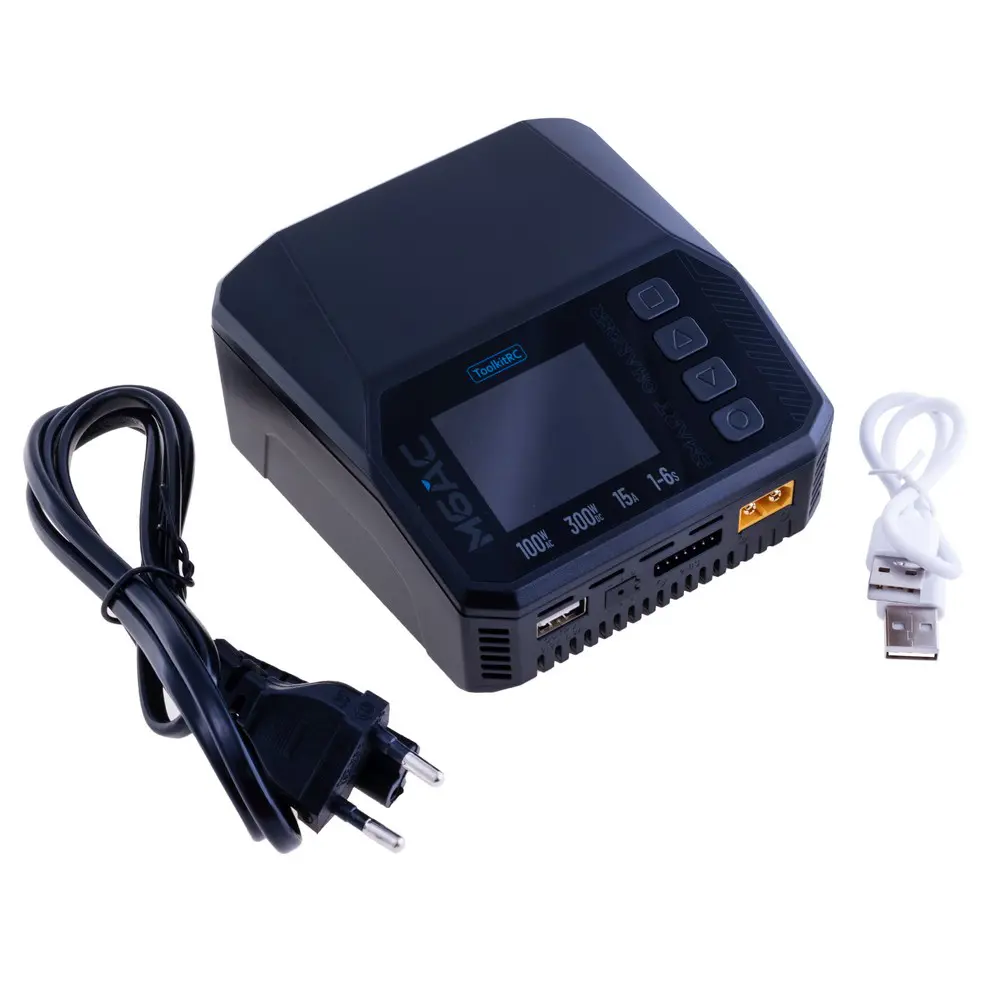 Розумне зарядне ToolkitRC M6AC TK13800, LiPo LiHV LiFe Liion LTO 1-6S, NiMh, Pb, 300Вт 15А, від 220В), зображення 22