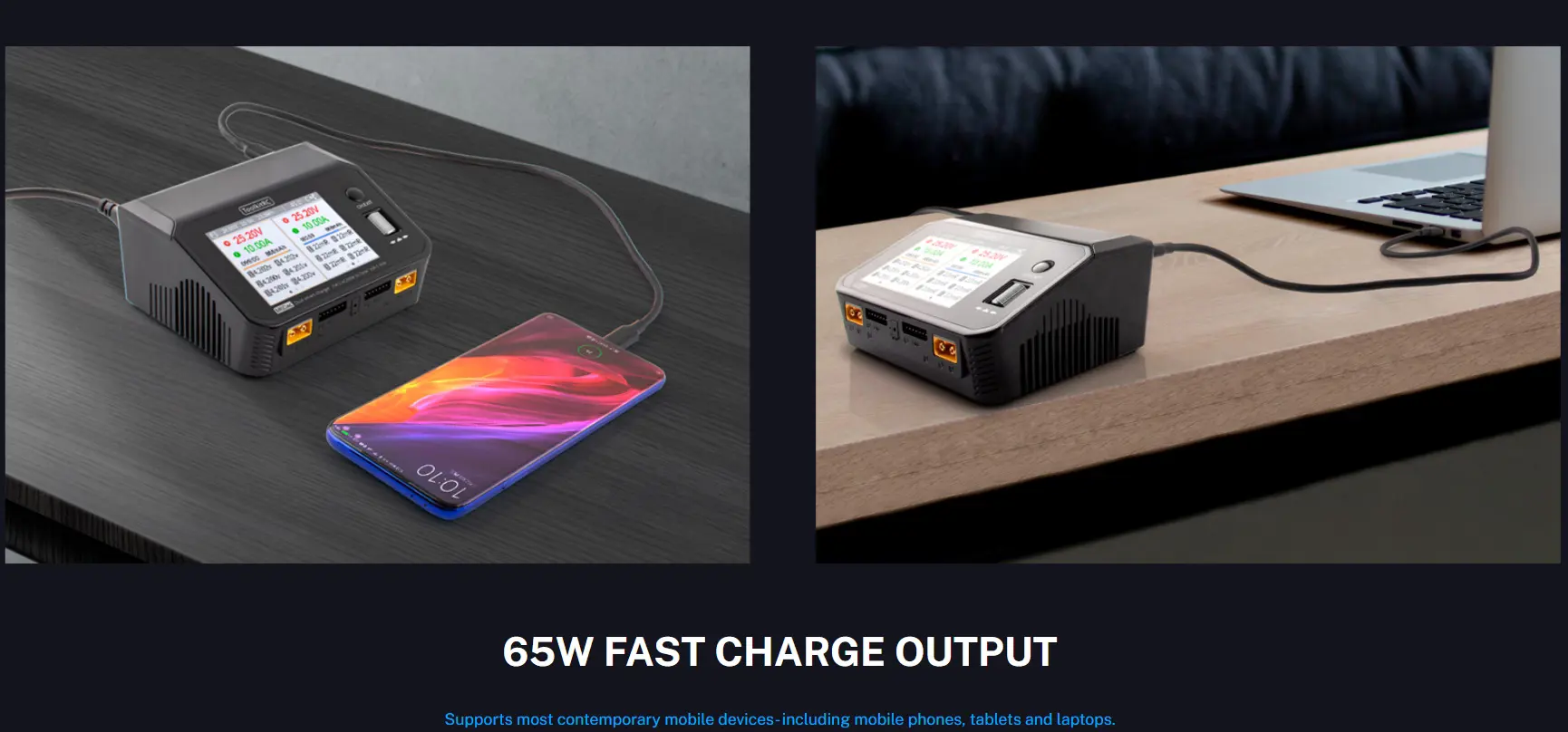 Розумне зарядне ToolkitRC M6DAC TK11500, LiPo LiHV LiFe Liion 1-6S, NiMh, Pb, 2 канали, 700W від 220В), зображення 7