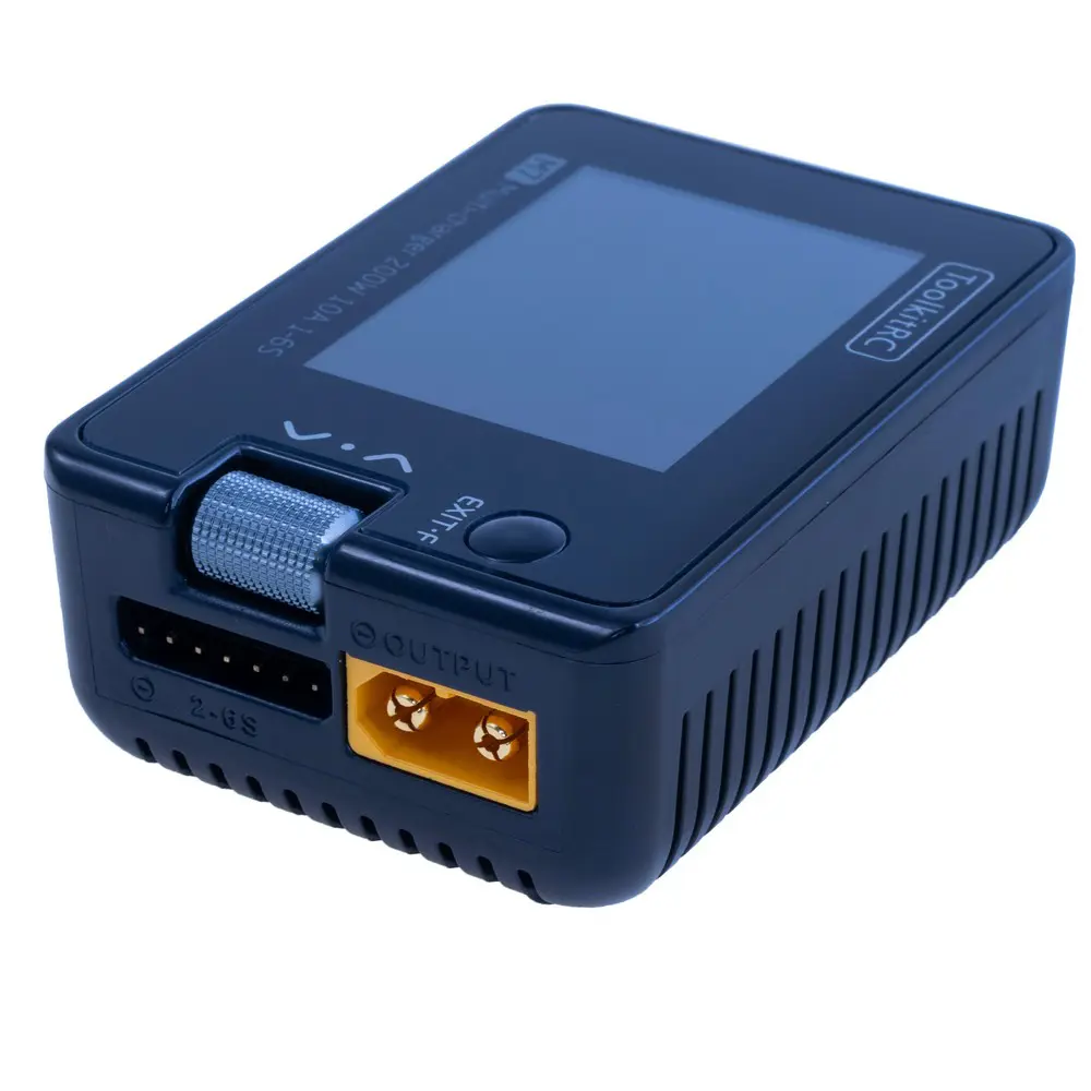 Розумне зарядне ToolkitRC M7 TK11400, LiPo LiHV LiFe Li-ion 1-6S, NiMh, Pb, 200W 10А), зображення 6