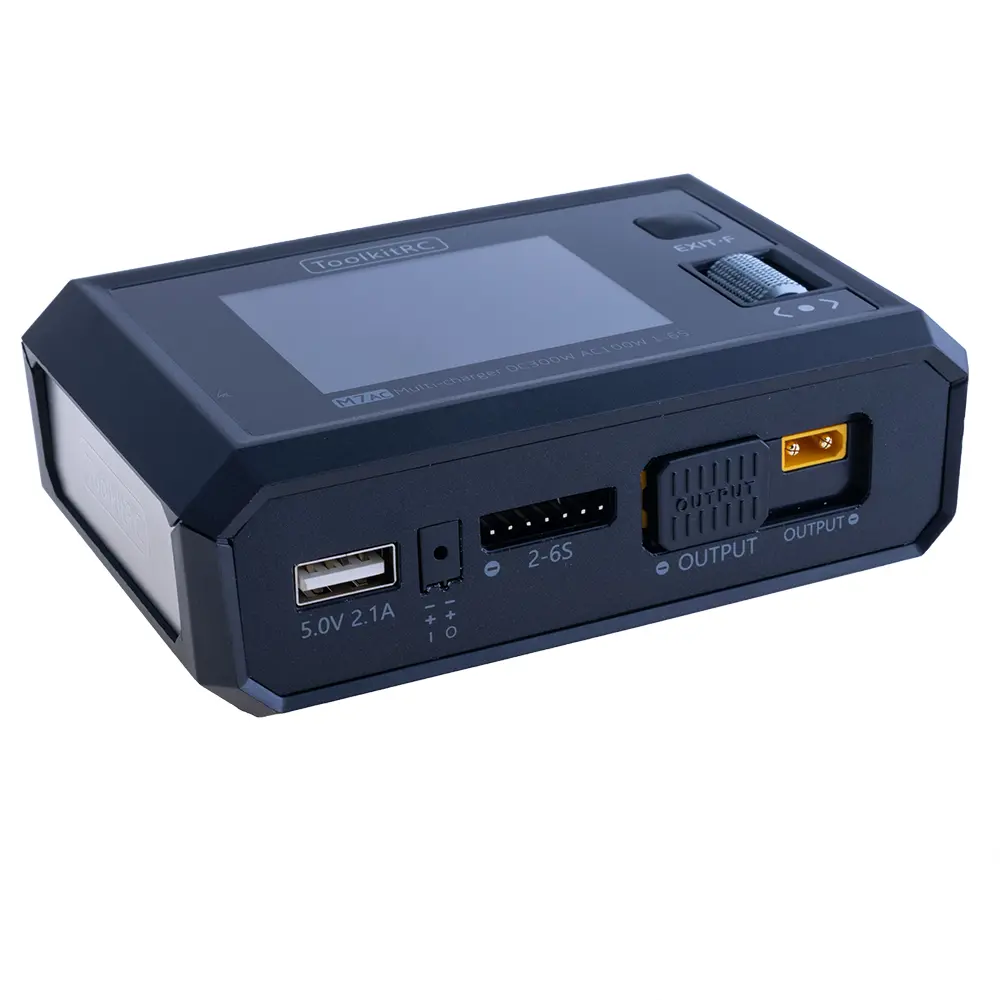 Розумне зарядне ToolkitRC M7AC TK12200-EU, LiPo LiHV LiFe Li-ion 1-6S, NiMh, Pb, 300W 15А, від 220V), зображення 11