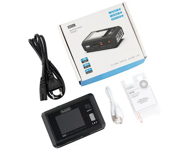 Розумне зарядне ToolkitRC M7AC TK12200-EU, LiPo LiHV LiFe Li-ion 1-6S, NiMh, Pb, 300W 15А, від 220V), зображення 14