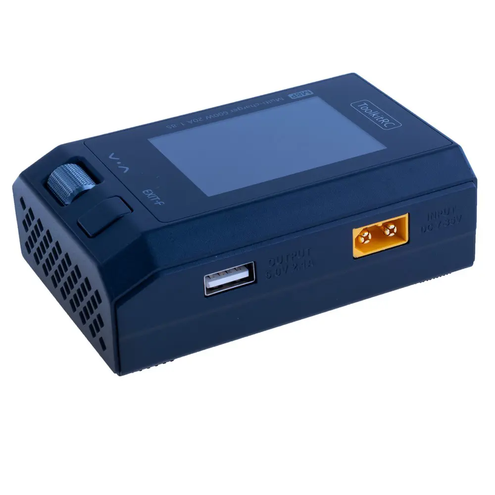 Розумне зарядне ToolkitRC M8P TK12800, LiPo LiHV LiFe Liion 1-8S, NiMh, Pb, 600W 20А), зображення 7