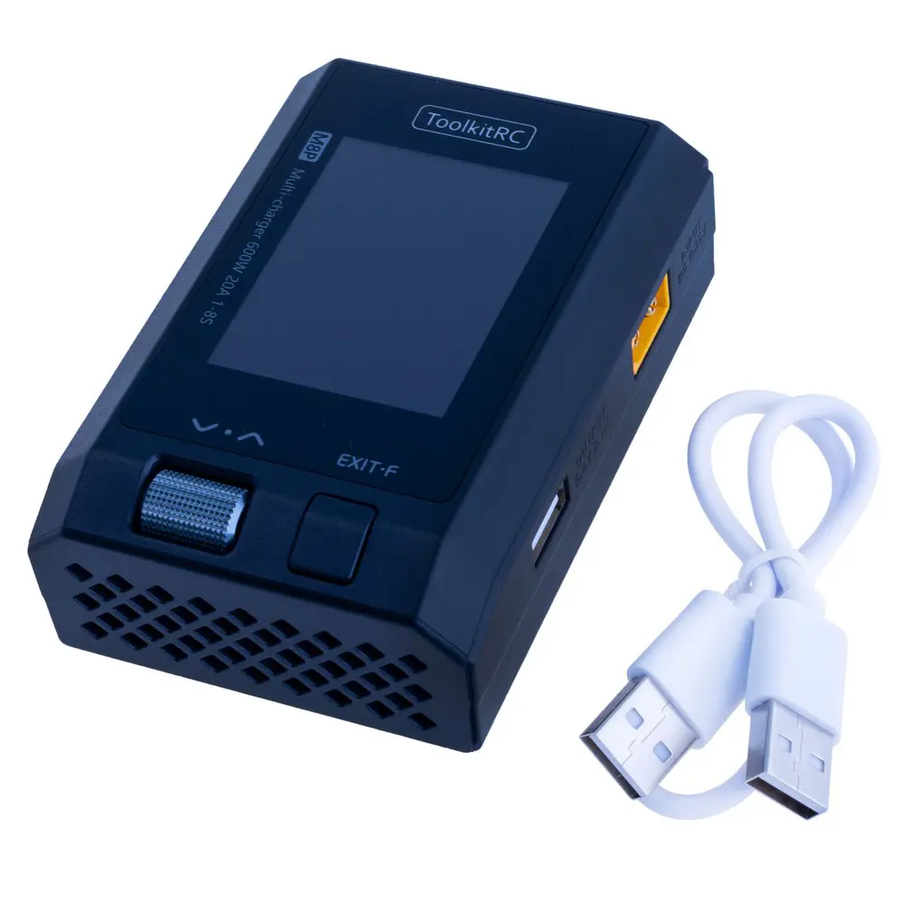 Розумне зарядне ToolkitRC M8P TK12800, LiPo LiHV LiFe Liion 1-8S, NiMh, Pb, 600W 20А), зображення 8