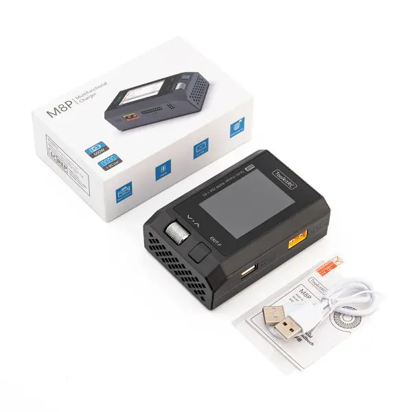 Розумне зарядне ToolkitRC M8P TK12800, LiPo LiHV LiFe Liion 1-8S, NiMh, Pb, 600W 20А), зображення 10