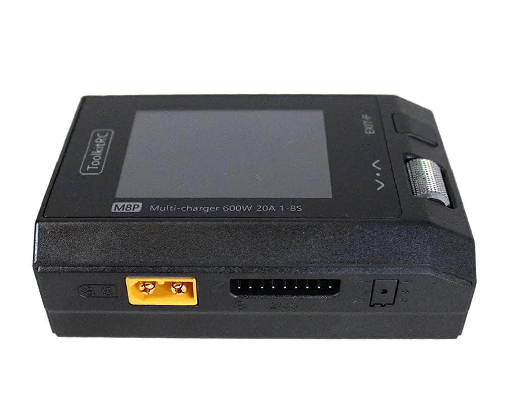 Розумне зарядне ToolkitRC M8P TK12800, LiPo LiHV LiFe Liion 1-8S, NiMh, Pb, 600W 20А), зображення 17