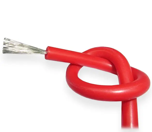 Силіконовий провід 14AWG червоний від батарейки.com.ua