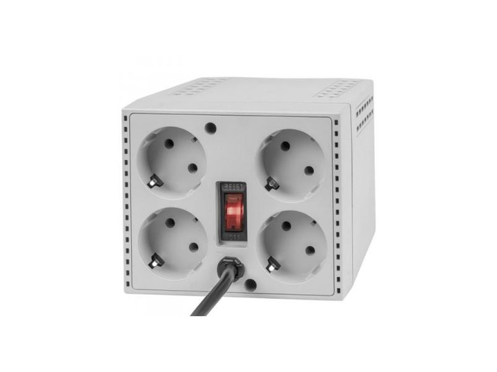 Стабілізатор напруги Defender AVR PX1500 600 Вт, 4 розетки), зображення 4