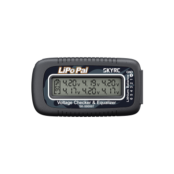 Тестер акумуляторів SkyRC LiPoPal LiPo Li-ion 2-6S SK-500007-01), зображення 6
