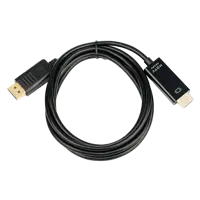 Кабель ATCOM HDMI - DisplayPort довжина 1,8 м чорний 8K/4K(20120)), мініатюра зображення № 1