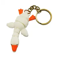 3D друк брелок - флексі гусак ), мініатюра зображення № 2