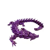 3D друк Китайський шарнірний дракон іграшка ), мініатюра зображення № 3