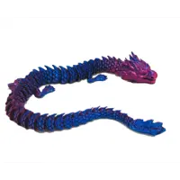 3D друк райдужний шарнірний дракон), мініатюра зображення № 7