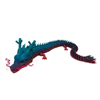 3D друк райдужний шарнірний дракон), мініатюра зображення № 3