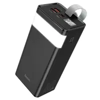 АКБ внешний power bank Hoco J86 PD20W/QC/LCD/Lamp 40 000mAh Black