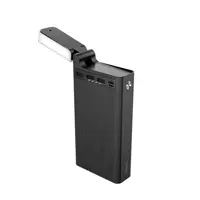 АКБ внешний power bank Hoco J86A PD20W/QC/LCD/Lamp 50 000mAh Білий