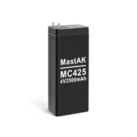 Акумудятор AGM Mastak MС425 4V 2500mAh  22*50*100 235г), мініатюра зображення № 2