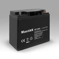 Акумулятор AGM Mastak MT12200 12V 20A 181*77*167), мініатюра зображення № 1