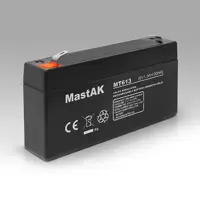 Акумулятор AGM Mastak MT613 6V 1.3A  98*25*56), мініатюра зображення № 1