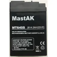 Акб кис. Mastak MT640S 6V 4,5A 70*47*101/5