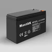 Акумулятор AGM Mastak MT1270 12V 7A), мініатюра зображення № 1