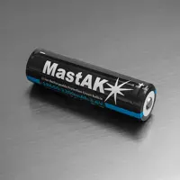 Акумулятор Літієвий MastAK 18650P 2200mAh 3.7V з платою захисту), мініатюра зображення № 1