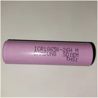 Акумулятор Літієвий Samsung ICR18650 26H 3,6V 2600mAh