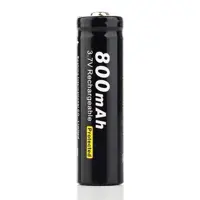 Акумулятор Літієвий Soshine 14500P 3,7V 800mAh з платою захисту), мініатюра зображення № 1