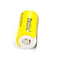 Акумулятор Літієвий Soshine 16340 (cr123) 800mAh 3,7V), мініатюра зображення № 1