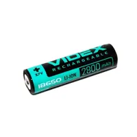 Акумулятор Літієвий Videx 18650P 2800mAh 3,7V з платою захисту), мініатюра зображення № 1