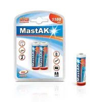 Акумулятор MastAK R 06/2bl 1100 mAh Ni-CD