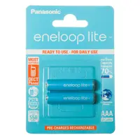 Акумулятор Panasonic ENELOOP Lite AAA HR03 550mAh 2bl), мініатюра зображення № 1