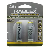 Акумулятор Rablex Ni-Mh(R06,1500mAh)/2bl