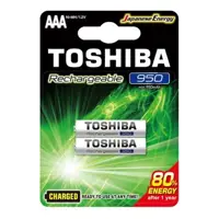 Акумулятор TOSHIBA Ready to Use Ni-MH AAA HR03 950mAh 2bl), мініатюра зображення № 1