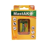 Акумулятор крона MastAK 6F22/1bl 300 mAh 8,4V MH), мініатюра зображення № 1