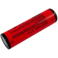 Акумулятор літієвий Li-on TITANUM 18650 2000 mAh 3.6V (без захисту)), мініатюра зображення № 3