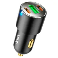 Авто зарядне HOCO NZ6 2C1A 2PD/1USB/PD45W/QC3.0 Black