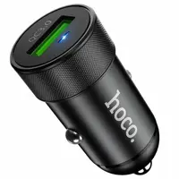 Авто зарядне Hoco Z32 Speed Up 1USB/18W/3A/QC3.0 Black