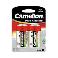 Батарейка CAMELION LR20 / 2 BL (Plus Alkaline)