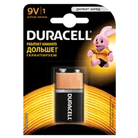 Батарейка DURACELL 9V/MN1604/KPN 2*20 1x2 шт