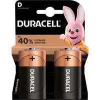 Батарейка DURACELL D/ LR20 /MN1300 KPN 02*10 2 шт.), мініатюра зображення № 1