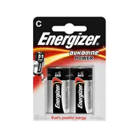 Батарейка ENERGIZER LR14 C Alk Power уп. 2шт.), мініатюра зображення № 1