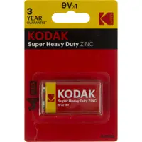 Батарейка KODAK EXTRA HEAVY DUTY 6F22 1 шт. блистер