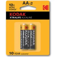 Батарейка KODAK XtraLife AA LR06 2bl), мініатюра зображення № 1