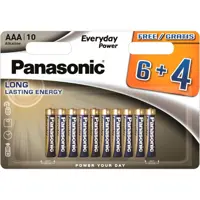 Батарейка PANASONIC LR03 Alkaline Power 1x10 шт.