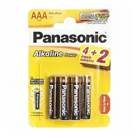 Батарейка PANASONIC LR03 Alkaline Power1x6 шт.72шт