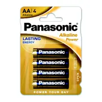 Батарейка PANASONIC LR06 Alkaline Power (Bronze) 1x4 шт. 48уп