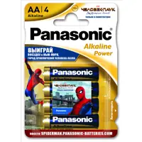 Батарейка PANASONIC LR06 Alkaline Power 1x6 шт.72 шт), мініатюра зображення № 1