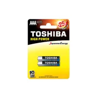 Батарейка TOSHIBA LR03 HP ALKALINE blist 2 шт.), мініатюра зображення № 1