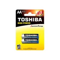 Батарейка TOSHIBA LR6 HP ALKALINE blist 2 шт.), мініатюра зображення № 1