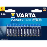 Батарейка VARTA 4903 (LR03) LONGLIFE Power (8+4) BL), мініатюра зображення № 1